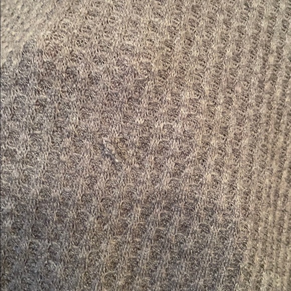 Express one eleven waffle texture tunic 3/4 sleeve - Picture 2 of 3